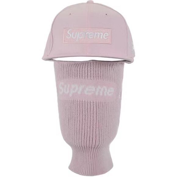 Supreme Other - 💗 FW25 Supreme x New Era Box Logo 59Fifty Balaclava Cap “Pink”